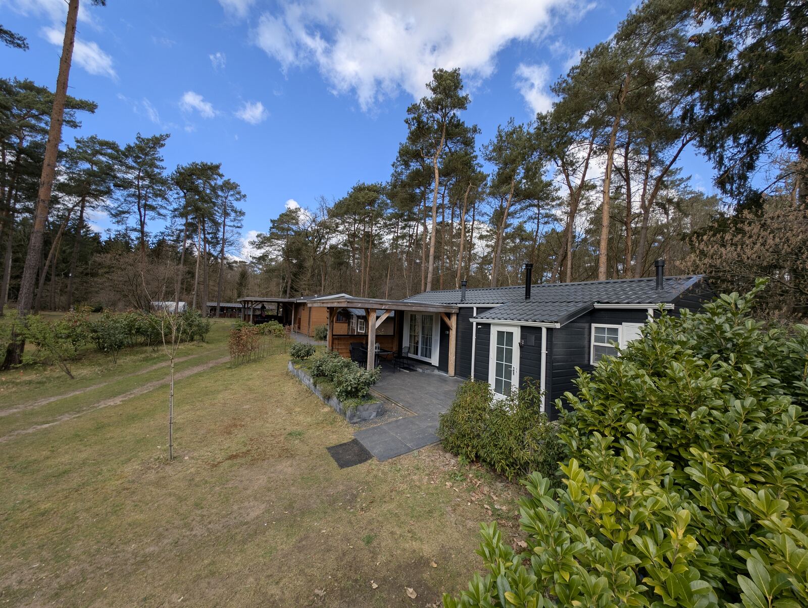 Chalet Specht van buiten